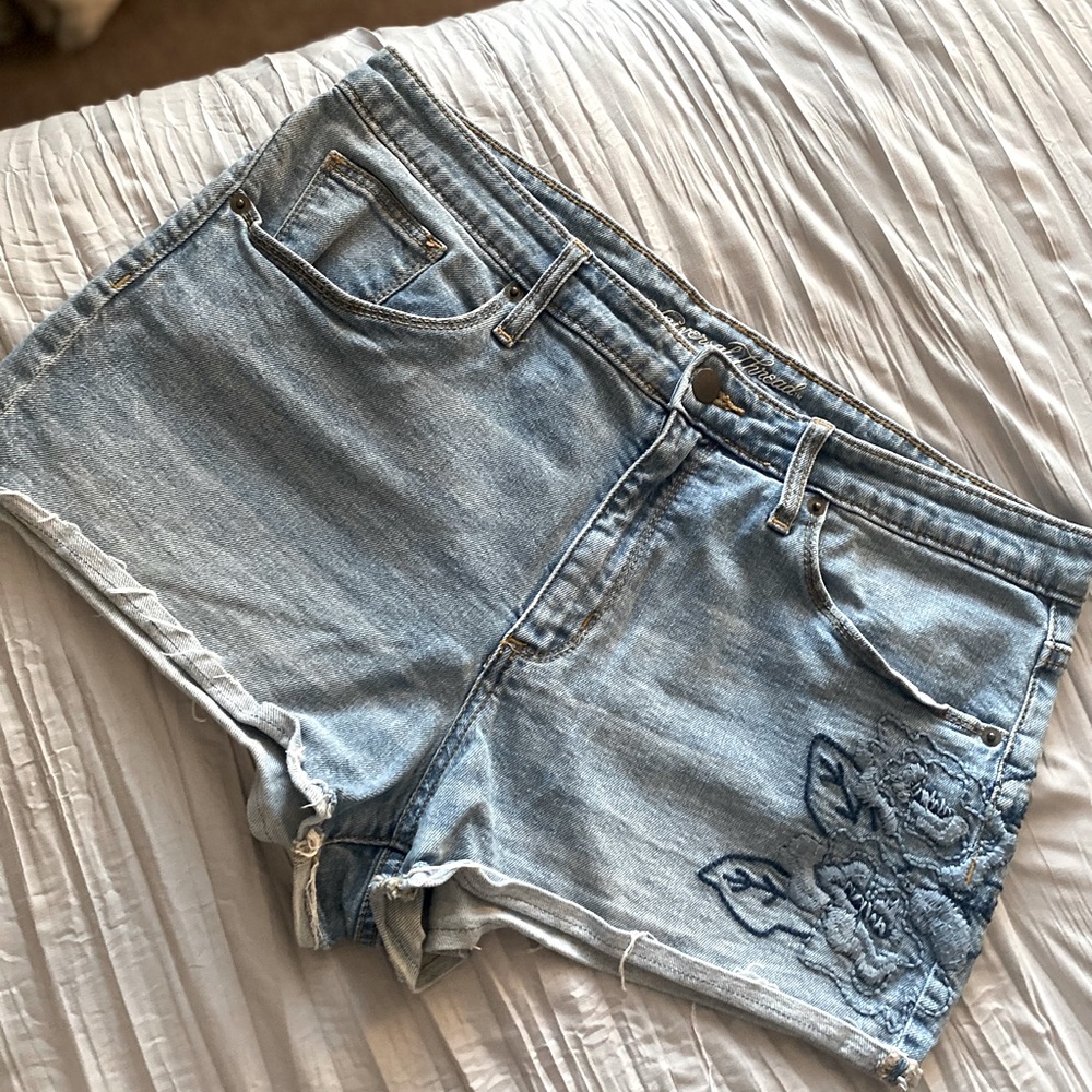 Medium Washed Shorts